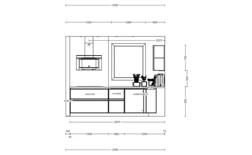 Einbauküche Easytouch + Riva